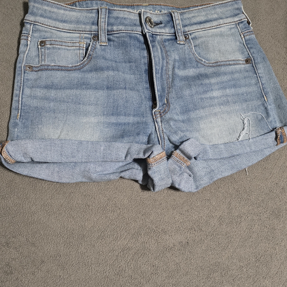 American Eagle Outfitters Light Blue Jean Shorts